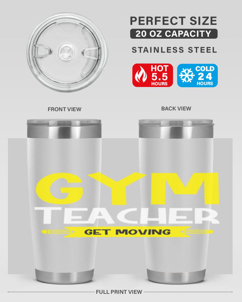 Gym Teacher get Moving Style 116#- teacher- tumbler