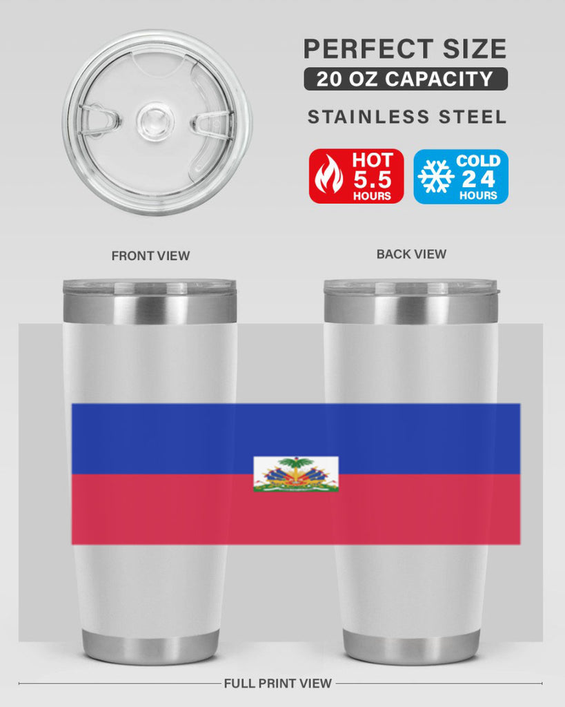 Haiti 125#- world flags- Tumbler