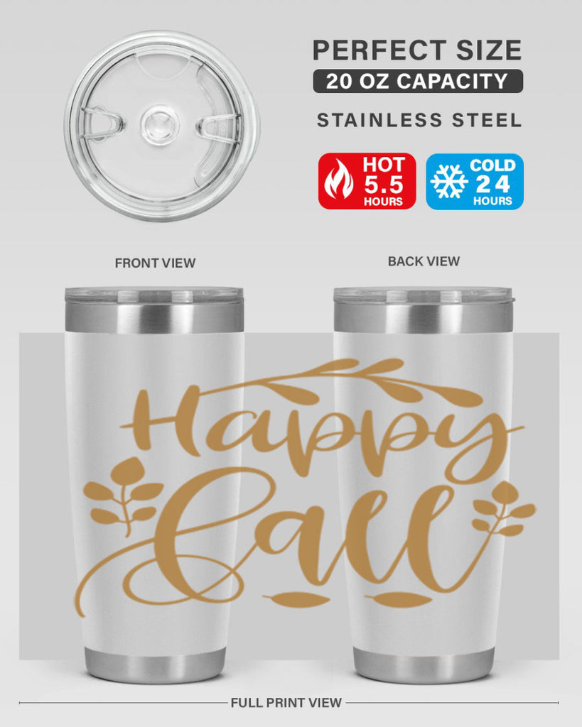 Happy Fall 236#- fall- Tumbler