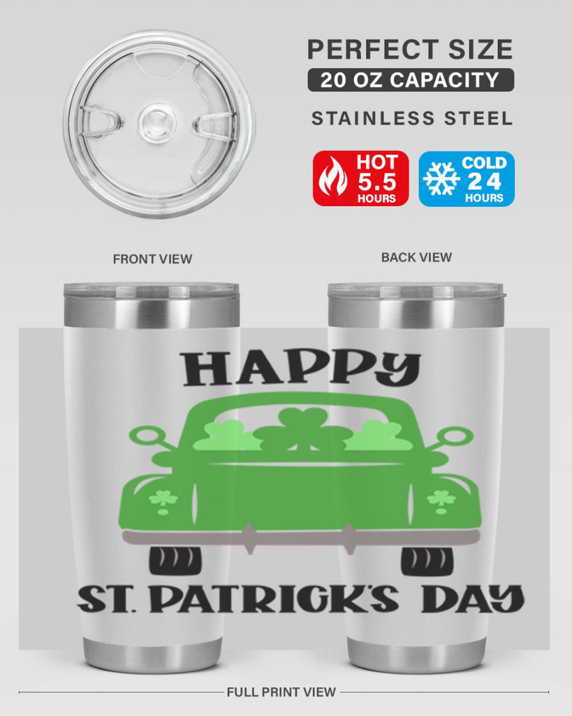 Happy St Patricks Day Style 91#- St Patricks Day- Tumbler