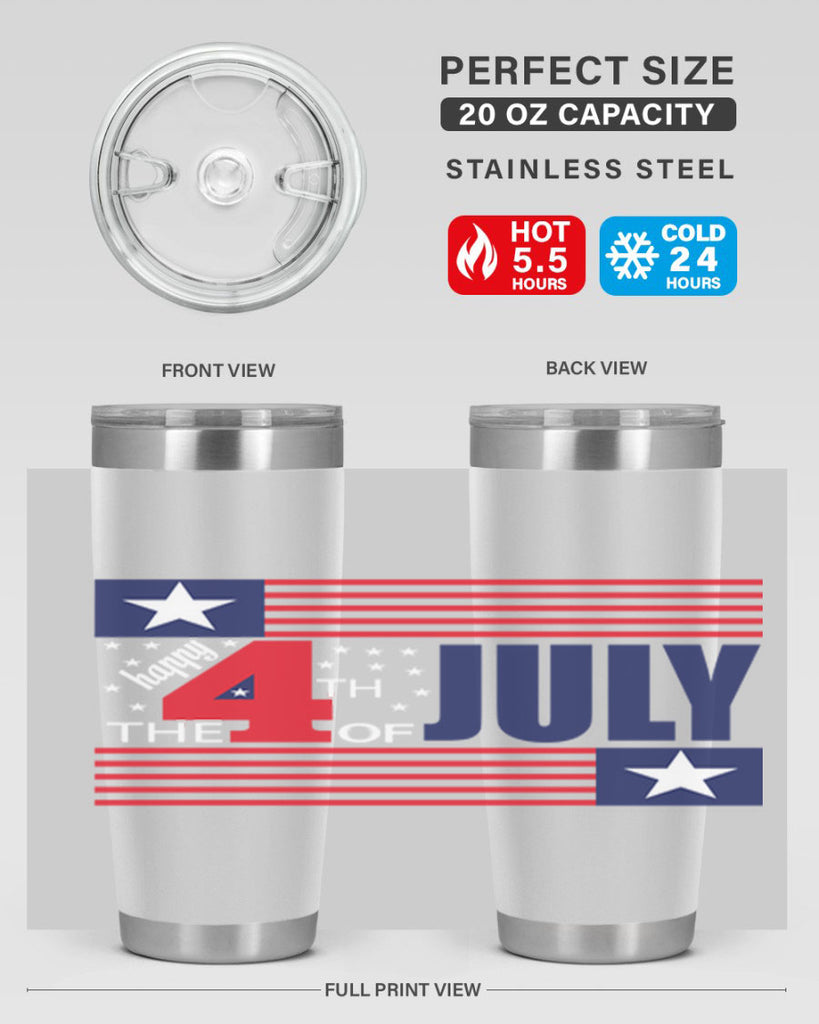 Happy th july Style 100#- Fourt Of July- Tumbler