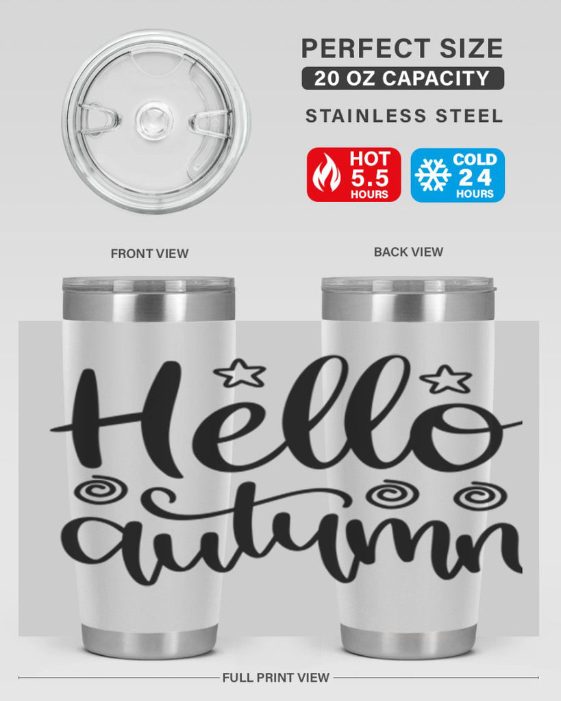 Hello Autumn 270#- fall- Tumbler