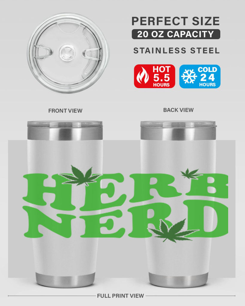 Herd Nerd 110#- marijuana- Tumbler