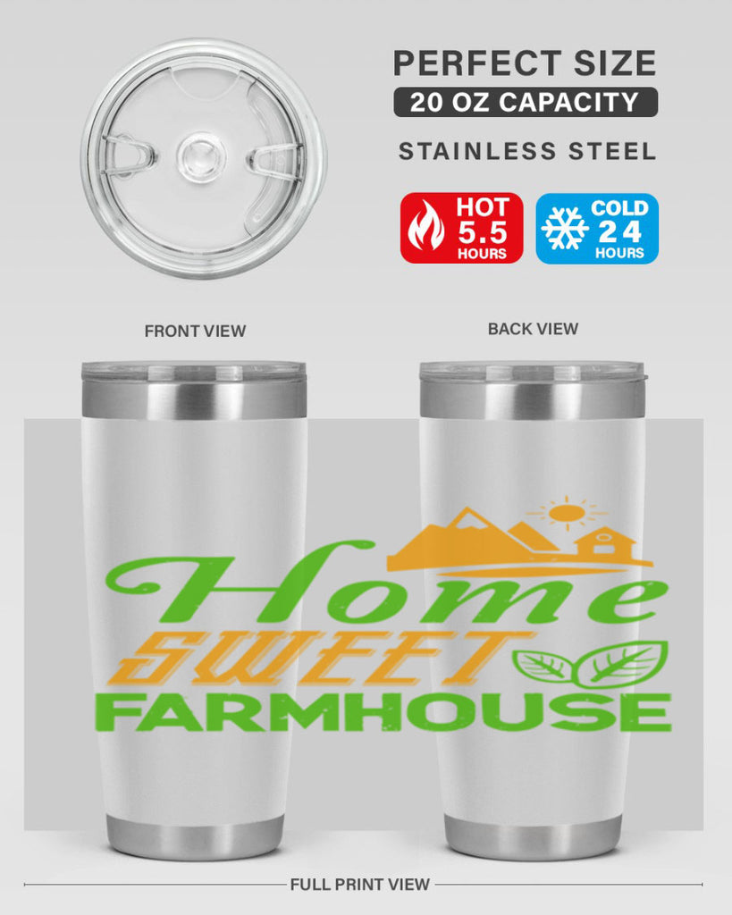 Home sweet farmhouse 59#- farming and gardening- Tumbler