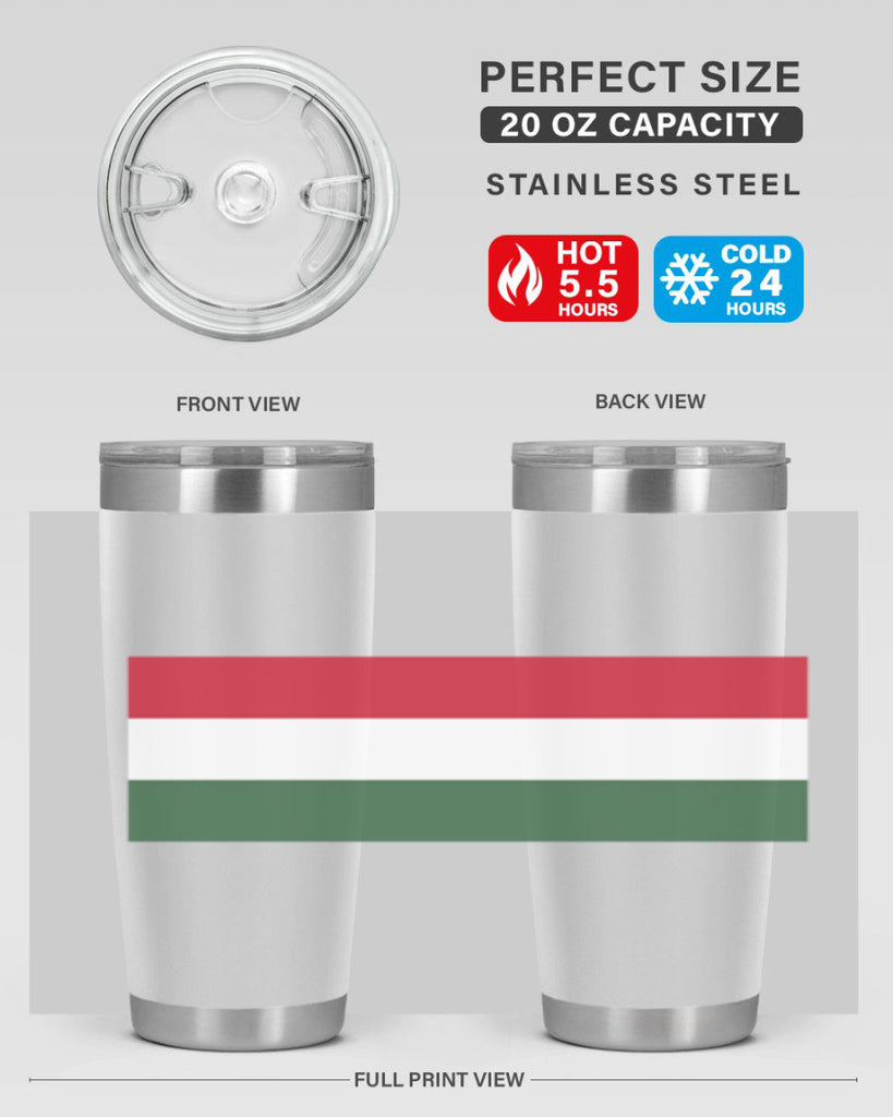 Hungary 123#- world flags- Tumbler