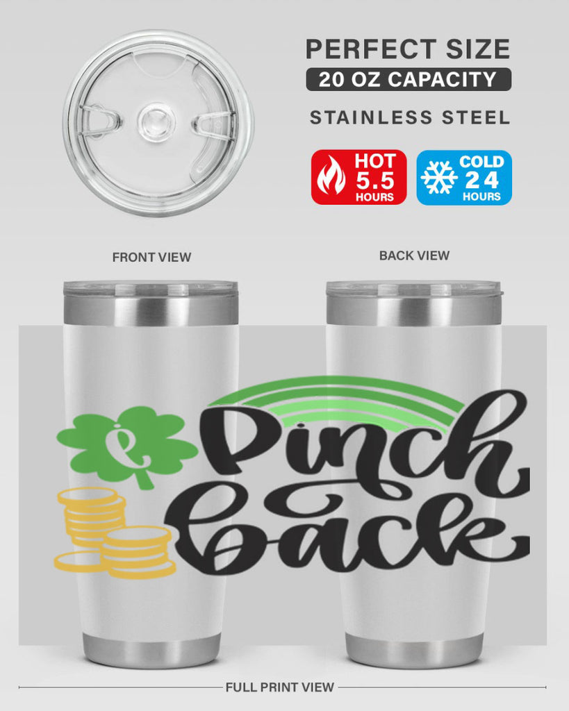 I Pinch Back Style 86#- St Patricks Day- Tumbler