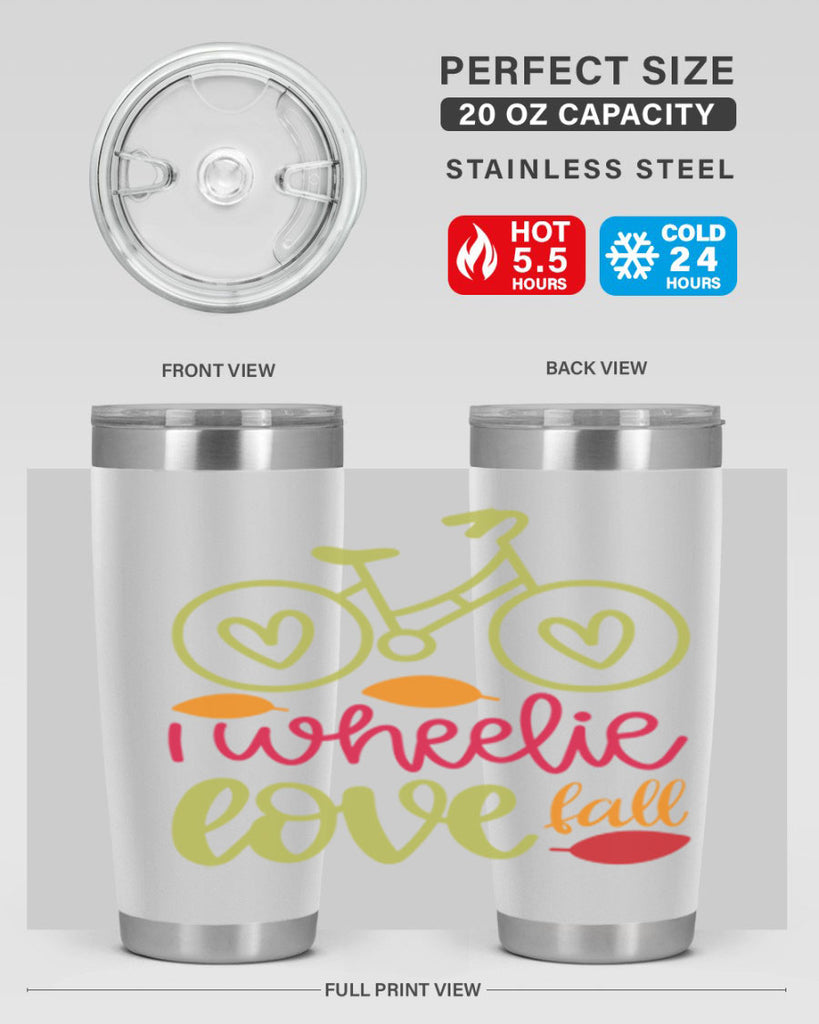 I Wheelie Love Fall 342#- fall- Tumbler