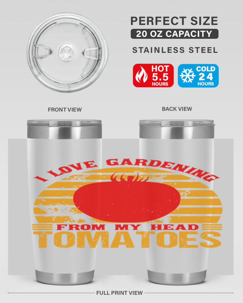 I love gardening From my head Tomatoes 53#- farming and gardening- Tumbler