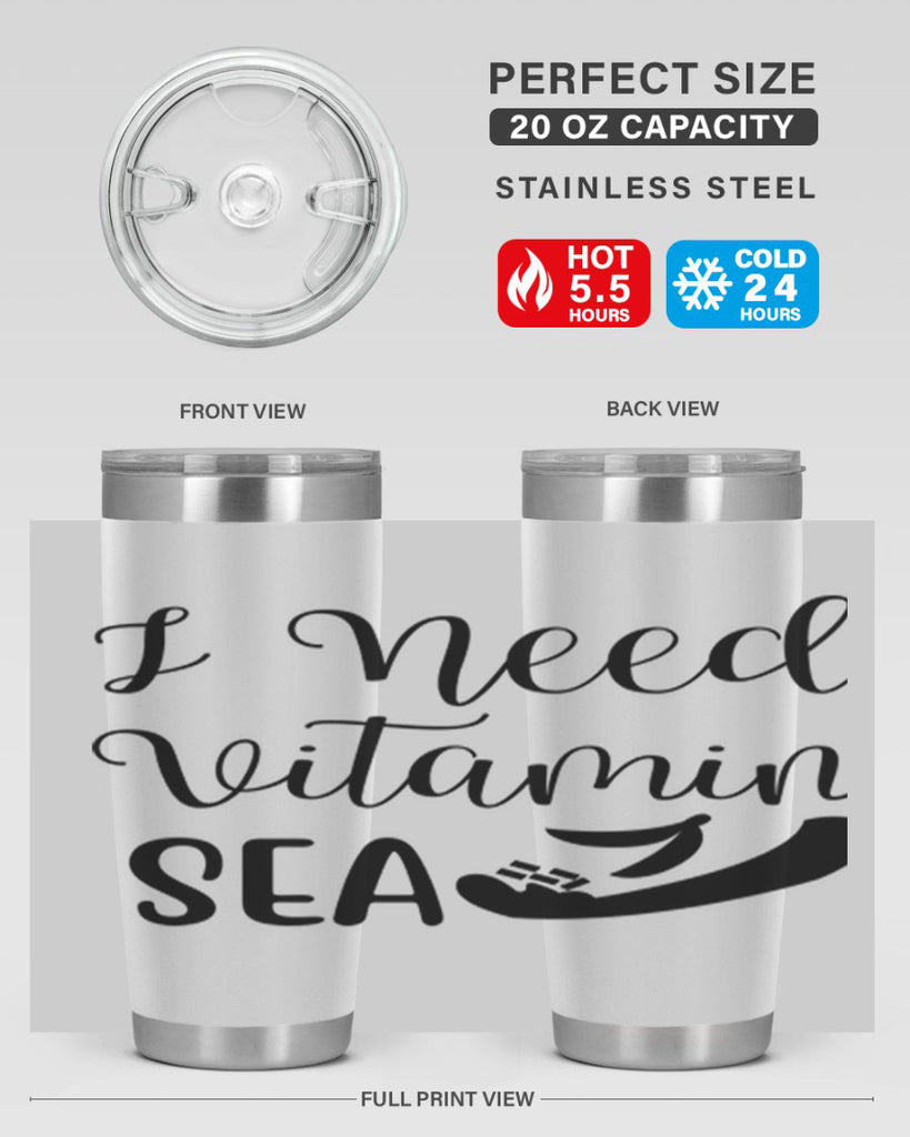 I need vitamin sea 235#- mermaid- Tumbler