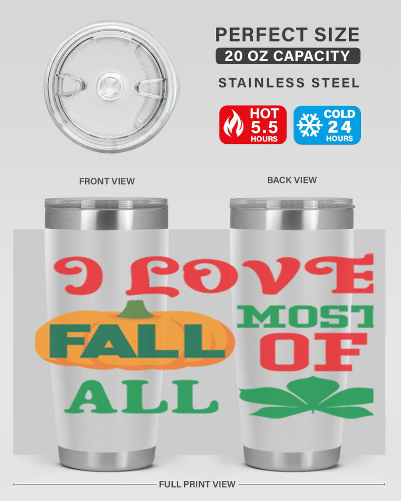 ILOVEFALLMOSTof 346#- fall- Tumbler