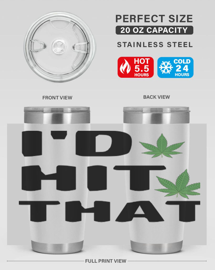 Id hit that cannabis 141#- marijuana- Tumbler