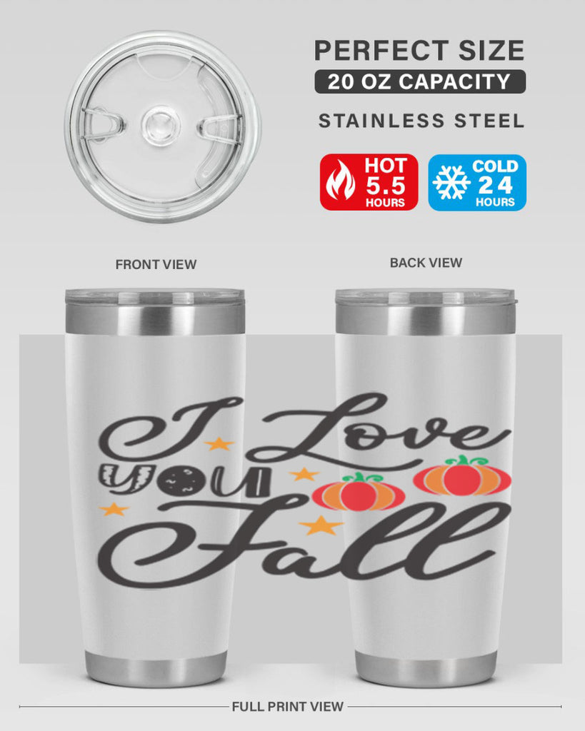 Iloveyoufall 350#- fall- Tumbler