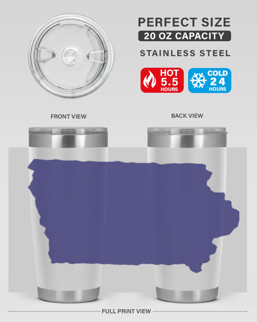 Iowa 36#- stateflags- Tumbler