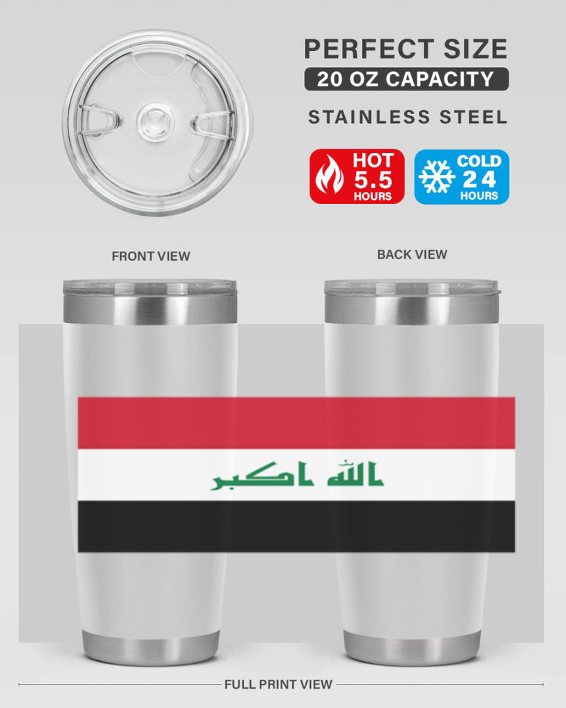 Iraq 118#- world flags- Tumbler