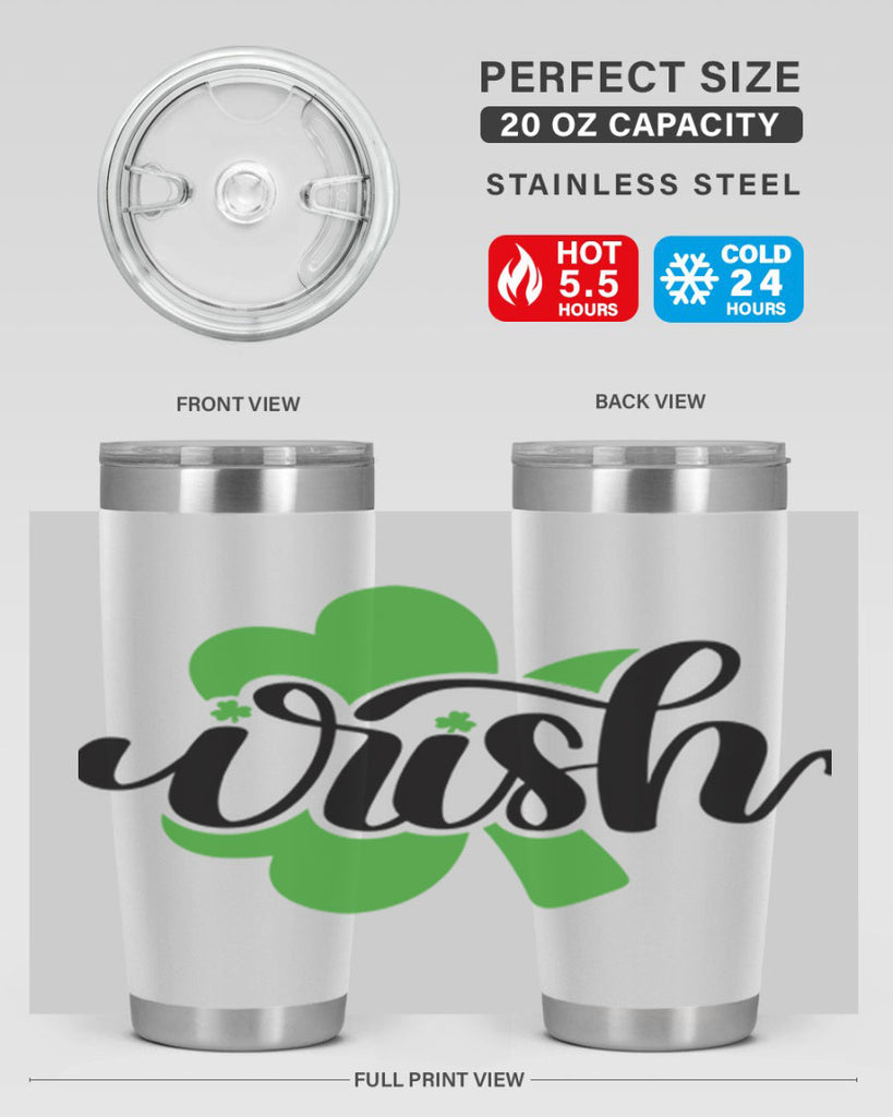 Irish Style 82#- St Patricks Day- Tumbler