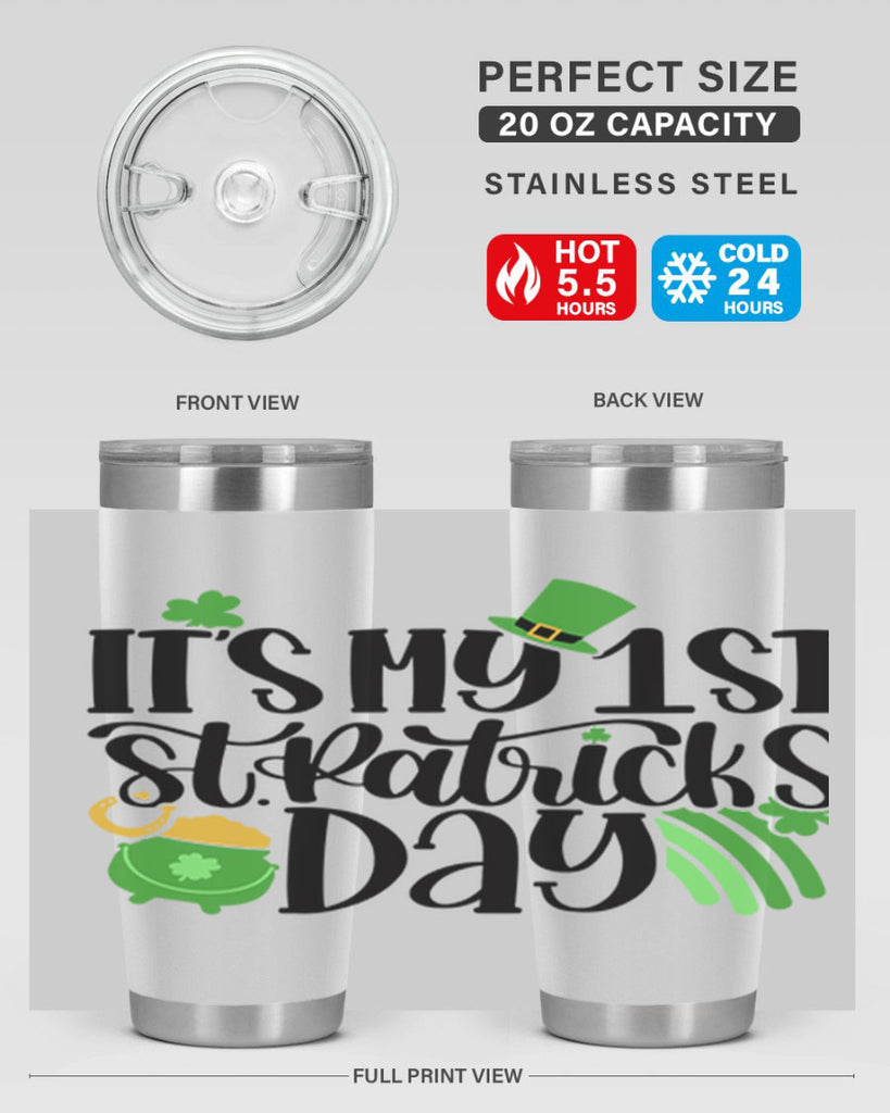 Its My st St Patricks Day Style 76#- St Patricks Day- Tumbler