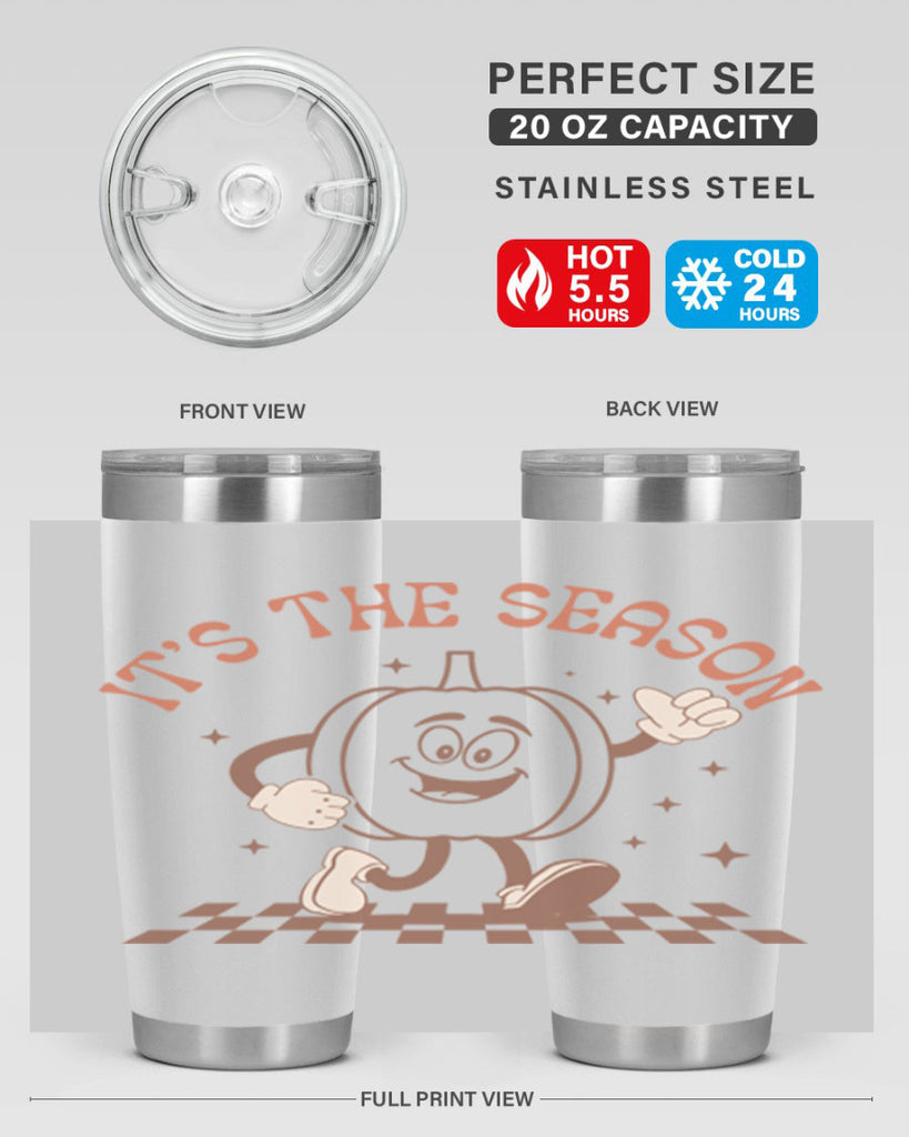 Its The Season 378#- fall- Tumbler