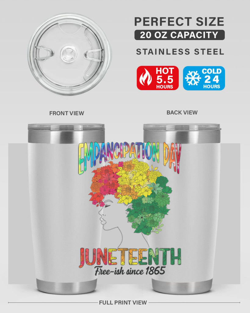 Juneteenth Freedom Day African 1865 Png 28#- Juneteenth- tumbler