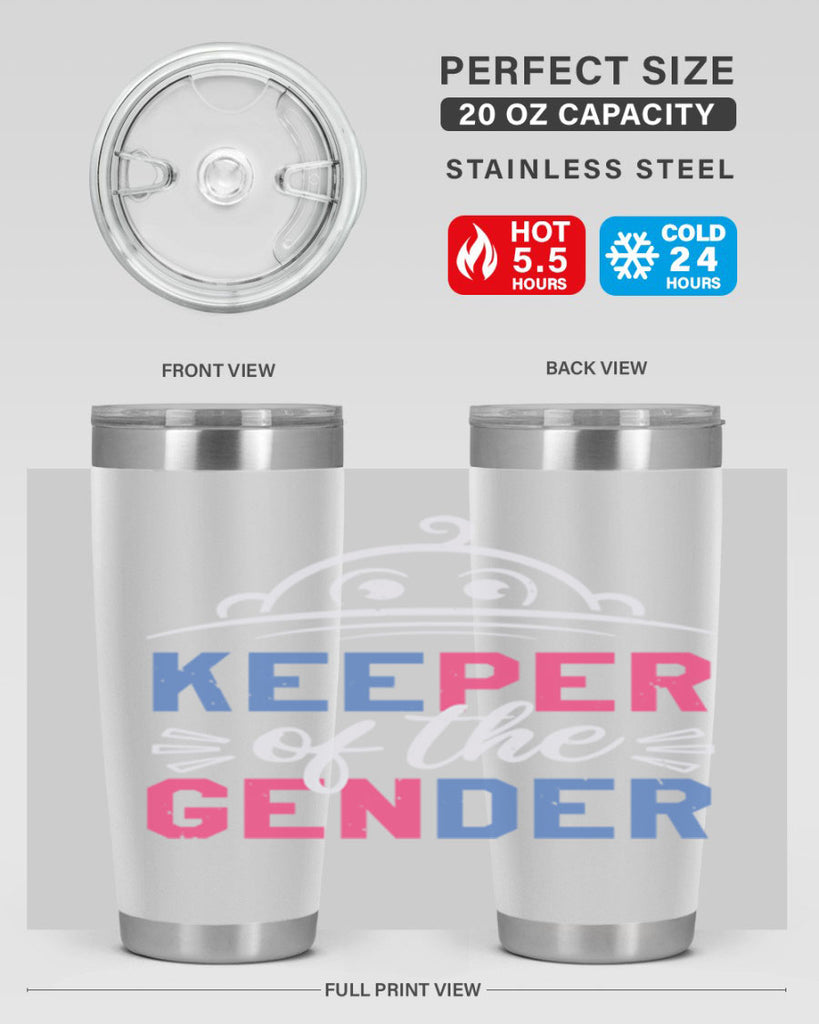 Keeper of the gender Style 31#- baby shower- tumbler