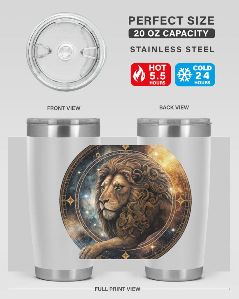 Leo 277#- zodiac- Tumbler