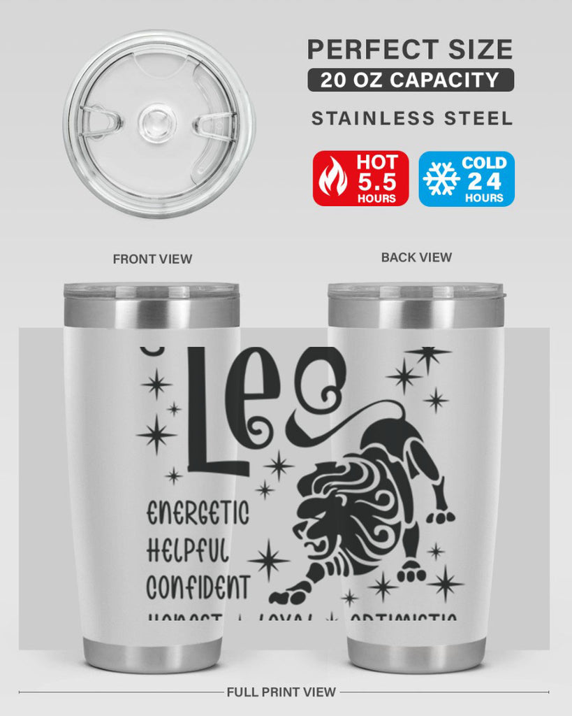 Leo 278#- zodiac- Tumbler