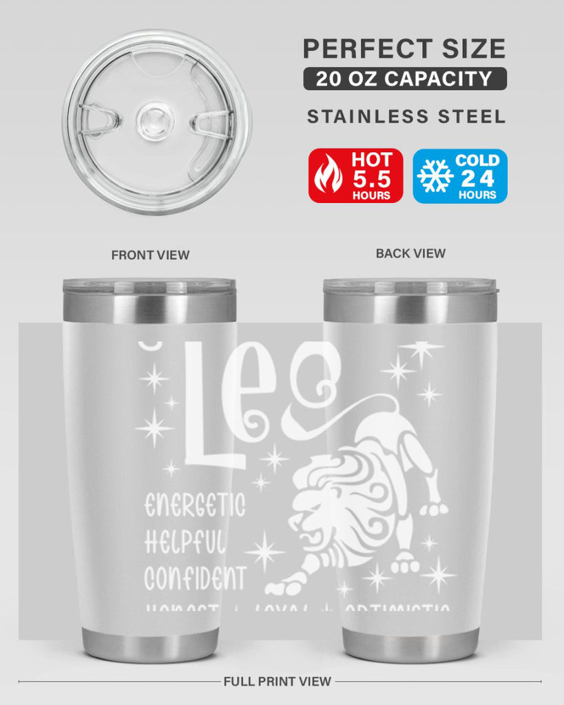 Leo 281#- zodiac- Tumbler