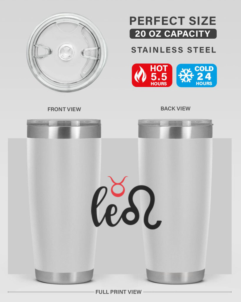 Leo 284#- zodiac- Tumbler