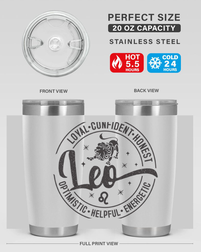 Leo 285#- zodiac- Tumbler