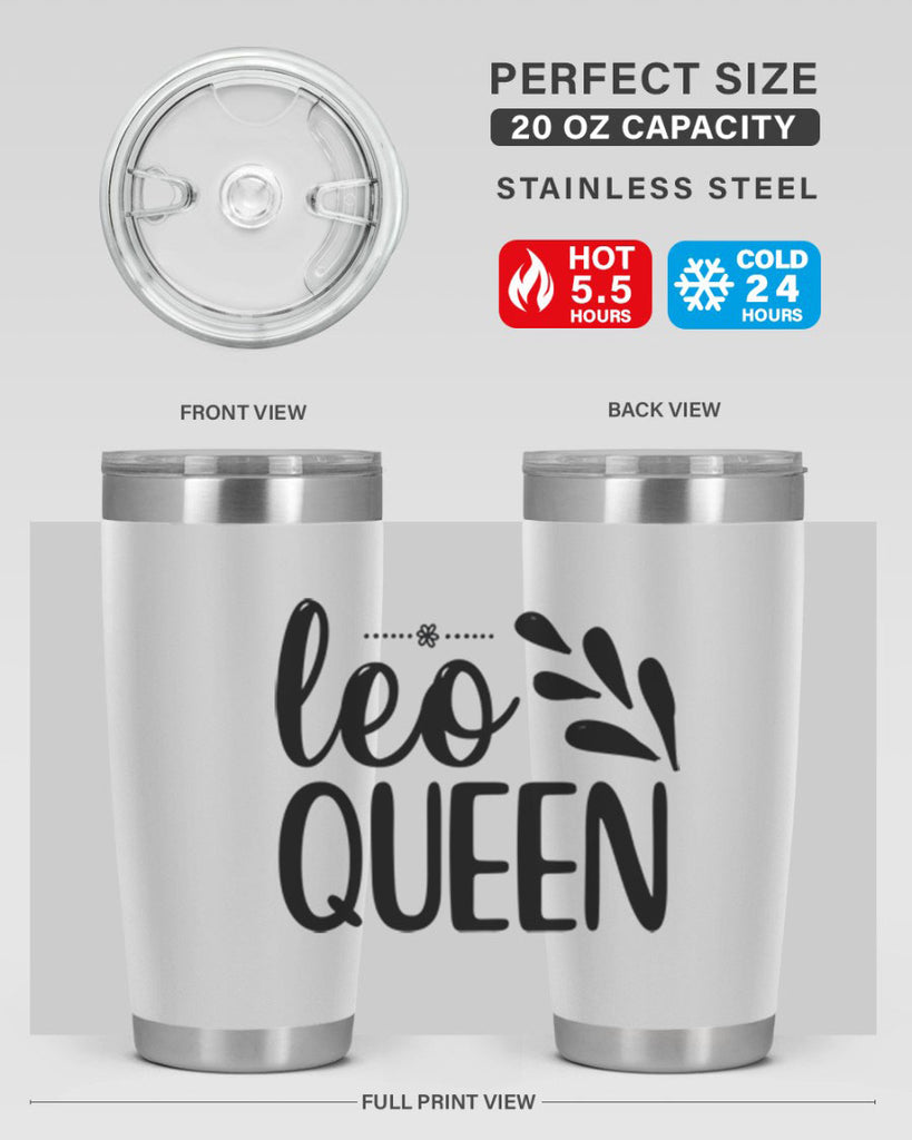 Leo queen 293#- zodiac- Tumbler