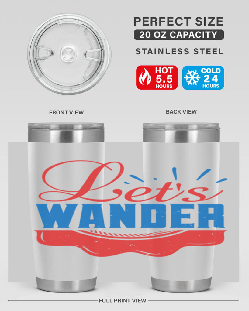 Let’s wander Style 94#- Best Friend- Tumbler