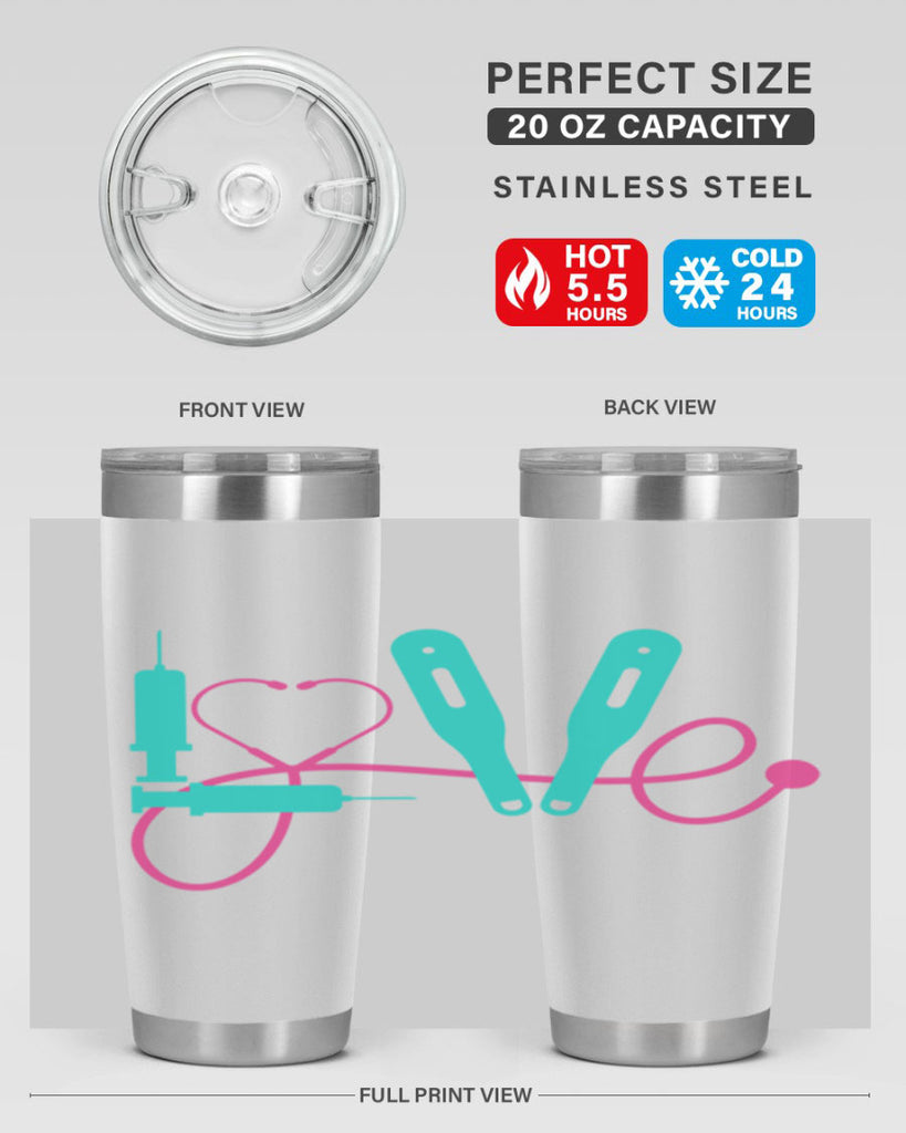 Love Style Style 135#- nurse- tumbler