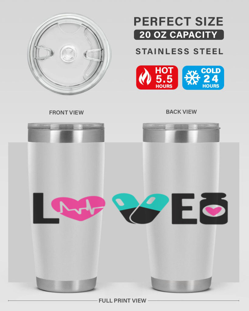 Love Style Style 136#- nurse- tumbler