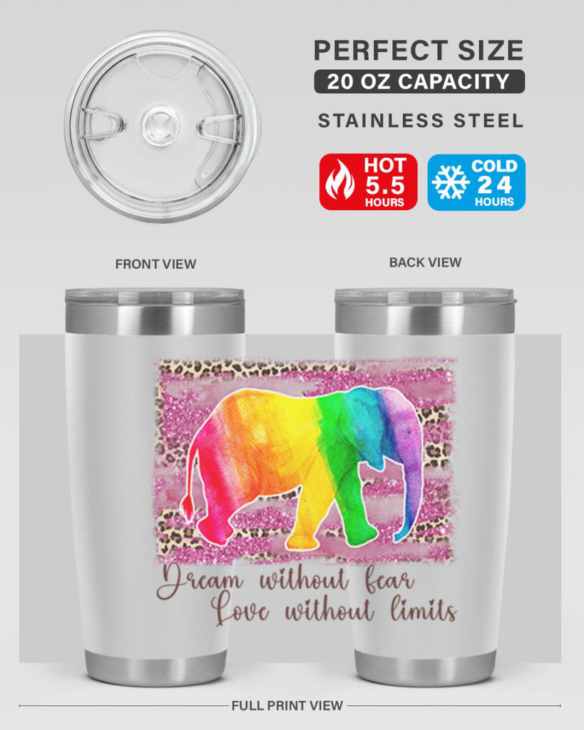 Love Without Limits Elephant Lgbt Pride 32#- lgbt- Tumbler