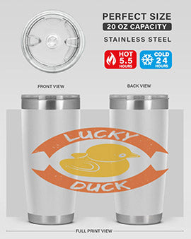 Lucky Duck Style 27#- duck- Tumbler