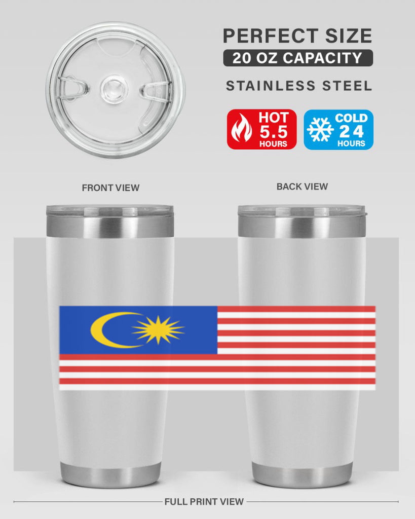 Malaysia 94#- world flags- Tumbler