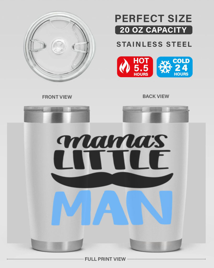 Mamas Little Man Style 49#- baby- tumbler