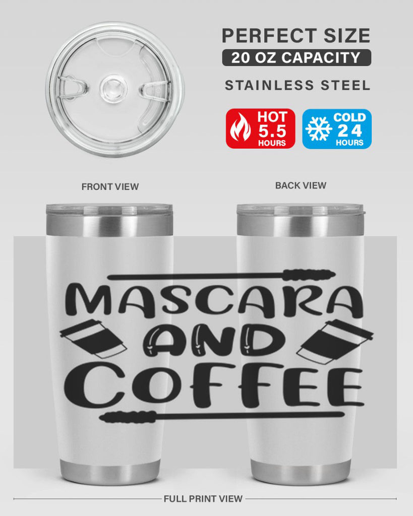 Mascara and Coffee 117#- fashion- Cotton Tank