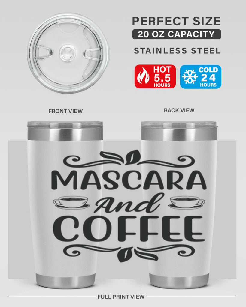 Mascara and Coffee 119#- fashion- Cotton Tank