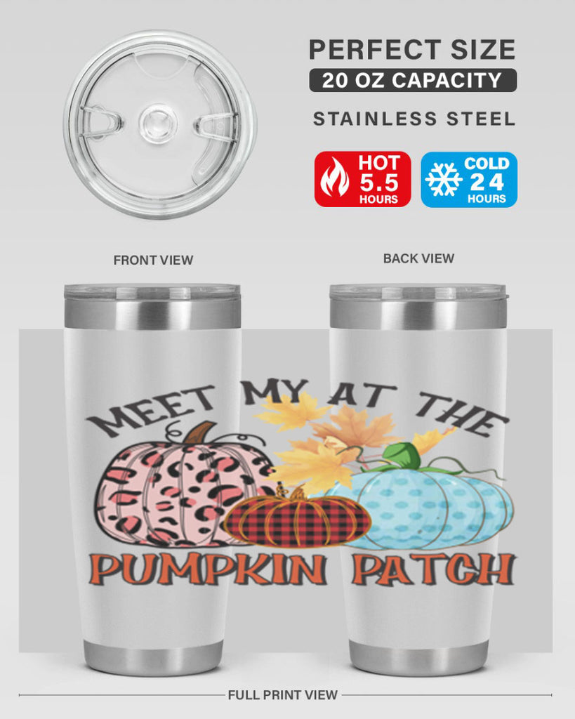 Meet My at the Pumpkin Patch 425#- fall- Tumbler