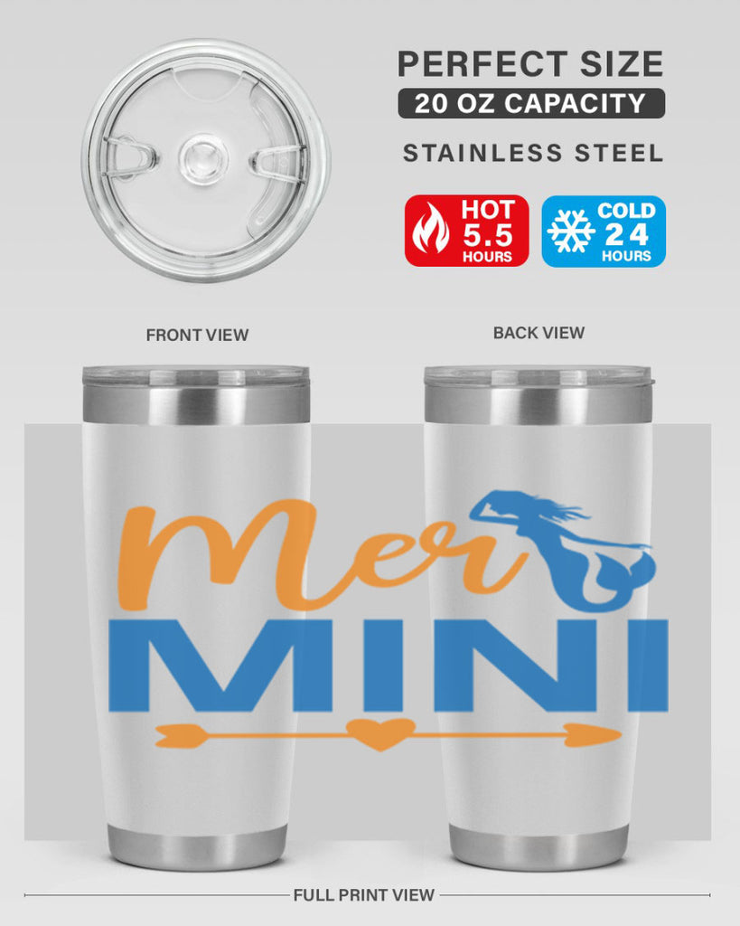 Mer Mini 336#- mermaid- Tumbler