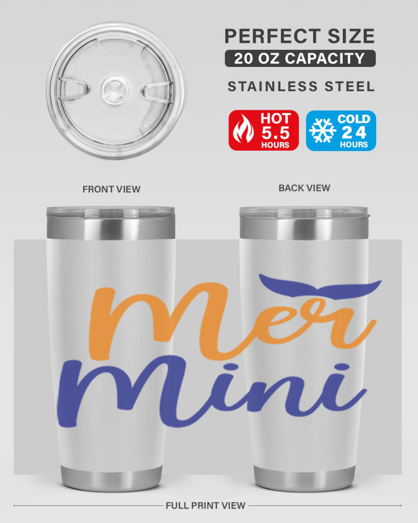 Mer Mini 337#- mermaid- Tumbler