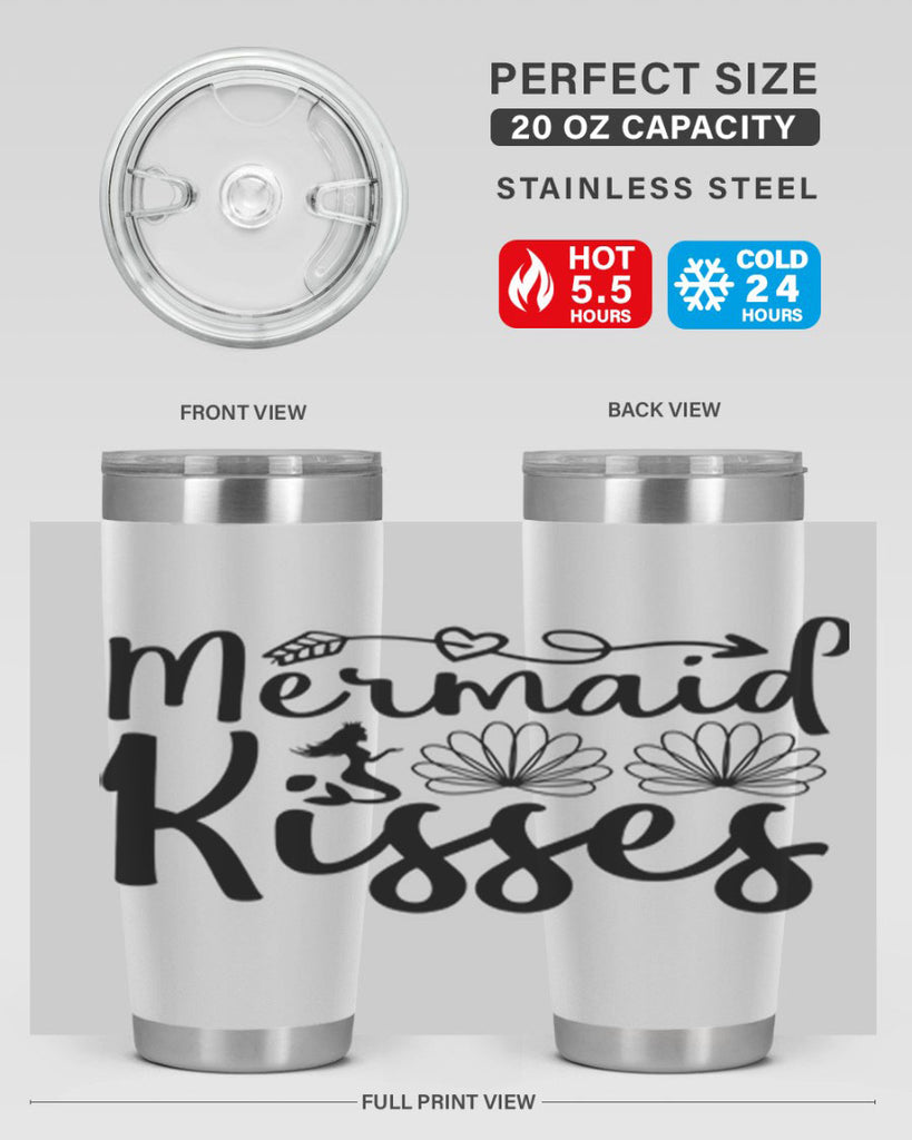 Mermaid Kisses design 427#- mermaid- Tumbler