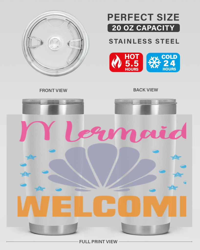 Mermaid Welcome Design 467#- mermaid- Tumbler