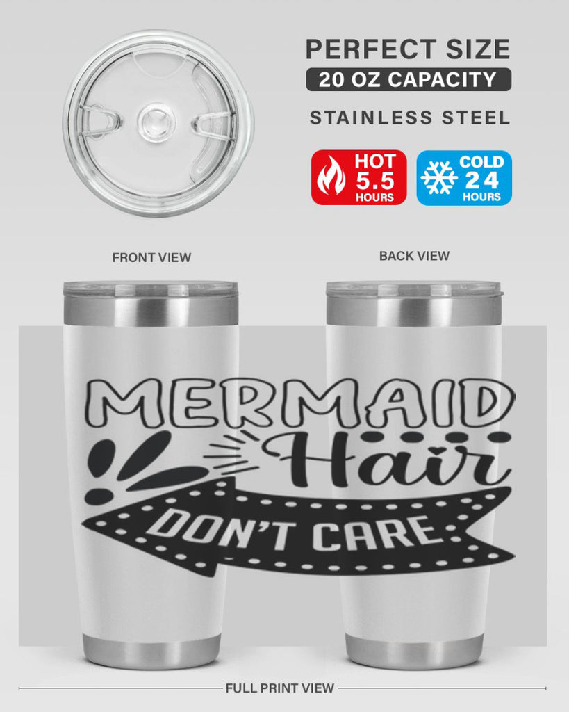 Mermaid hair dont care 403#- mermaid- Tumbler