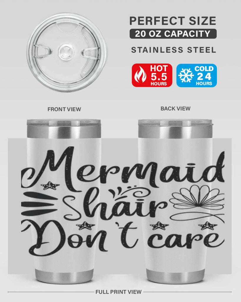 Mermaid hair dont care 415#- mermaid- Tumbler