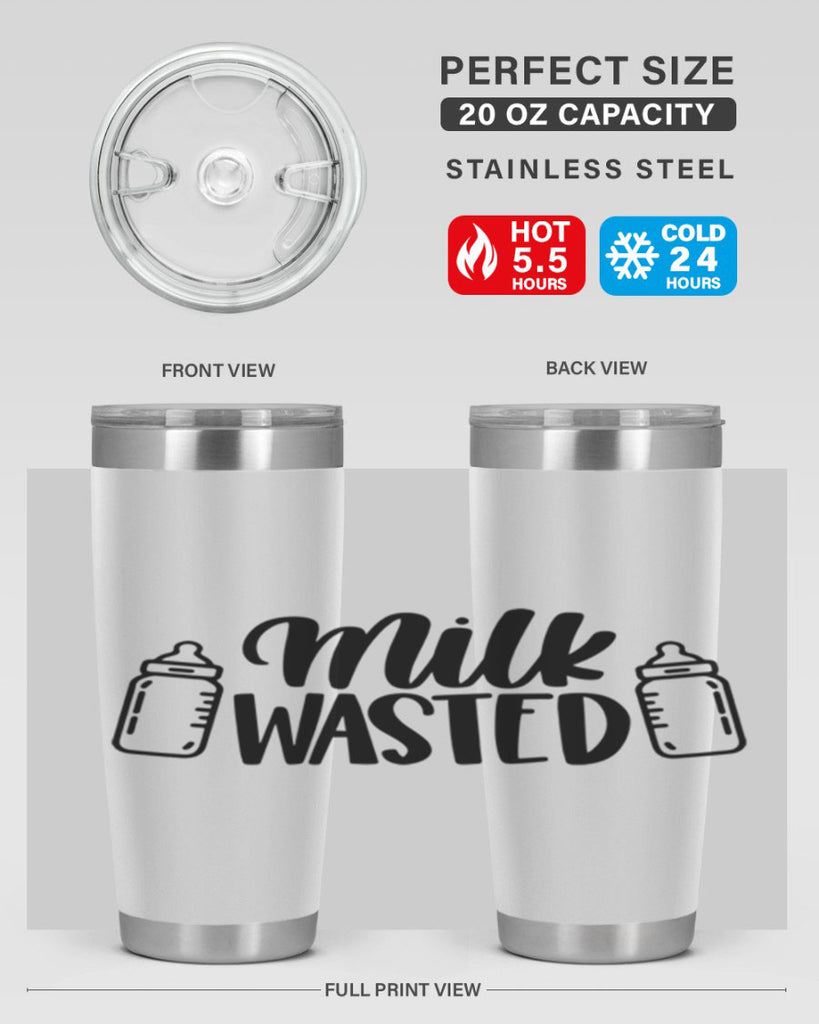 Milk Wasted Style 47#- baby- tumbler