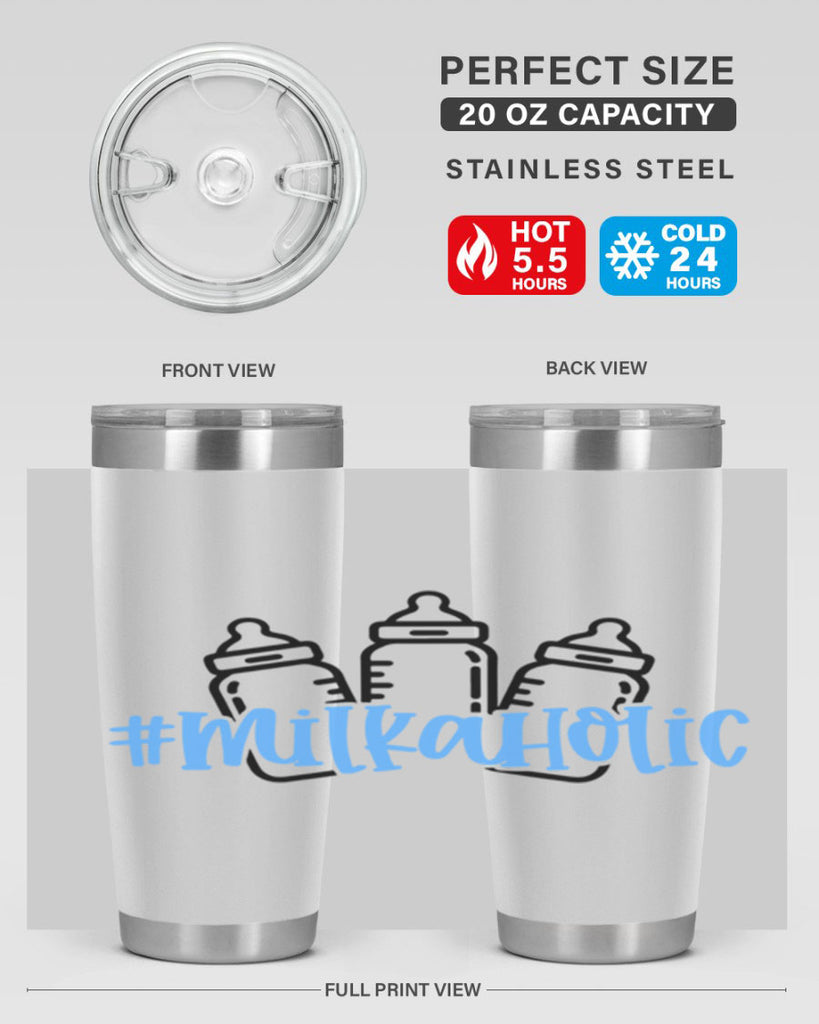 Milkaholic Style 46#- baby- tumbler