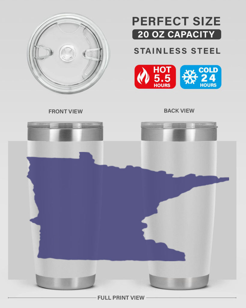 Minnesota 28#- stateflags- Tumbler