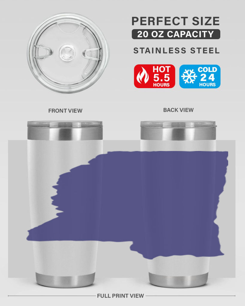 Mississippi 27#- stateflags- Tumbler