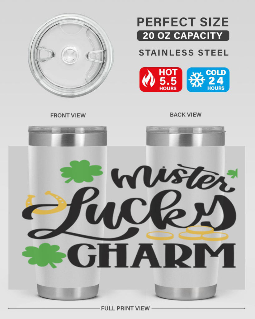 Mister Lucky Charm Style 46#- St Patricks Day- Tumbler